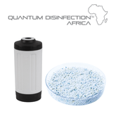 Quantum Disinfection™ 2000 Cartridge – 10" Big Blue | Chemical - Free Water Purification - H2O Warehouse